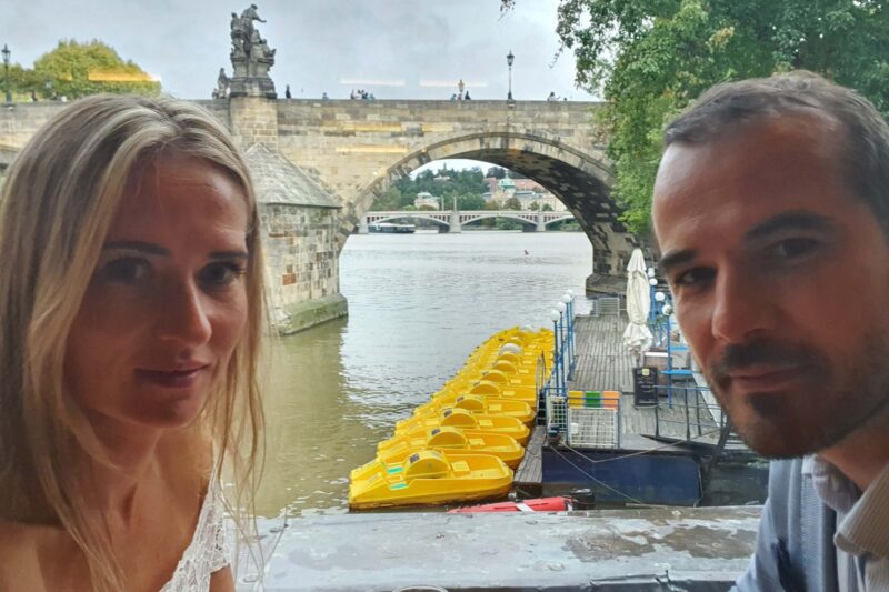 Romantic day in Prague